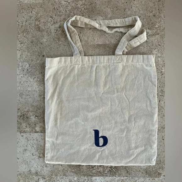 Clean Brooklinen Reusable Canvas Shopping Tote Bag - Picture 3 of 4
